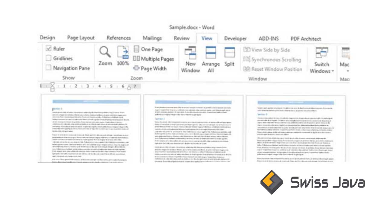 Cara Melihat Banyak Halaman Dokumen Microsoft Word Sekaligus