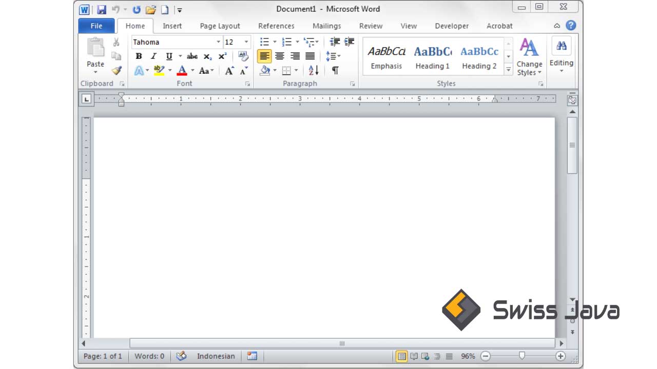 Cara Merubah Color Scheme Microsoft Office Word 2010